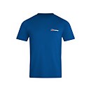 Organic Front & Back Logo T-Shirt - Blue