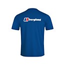 Organic Front & Back Logo T-Shirt - Blue