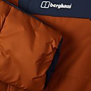 Men's Pole 21 Insulated Jacket - Brown / Blue