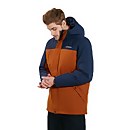 Men's Pole 21 Insulated Jacket - Brown / Blue
