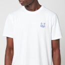 Maison Kitsuné Men's Cool-Tone Fox Head Patch Classic T-Shirt - White - L