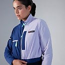 Women's Cropped Co-Ord Wind Waterproof Jacket - Blue / Purple