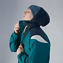 Unisex Mayeurvate Waterproof Jacket - Green / Blue