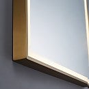 Winchcombe LED Mirror 600x1000mm - Brushed Brass
