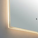 Super Slim Edge LED Mirror With Infrared Sensor 500x700mm