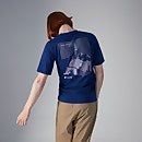 Unisex Kanchenjunga Static T-Shirt - Blue