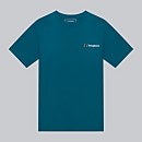 Unisex Kanchenjunga Static Short Sleeve T-Shirt - Green