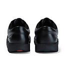 Kickers Youth Kick Lo Leather Shoes - Black - 3