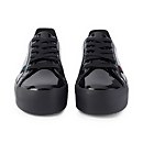 Adult Womens Tovni Stack Patent Leather Black
