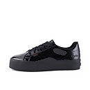 Adult Womens Tovni Stack Patent Leather Black