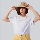 Women's Short Sleeve Boy-Fit T-shirt White