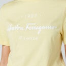 Salvatore Ferragamo Women's Signature T-Shirt - Yellow