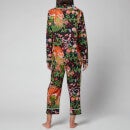 Karen Mabon Women's Midnight Tiger Pyjama Set - Navy - XS