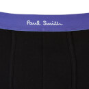 PS Paul Smith Men's 3-Pack Contrast Waistband Boxer Briefs - Black Multi - S