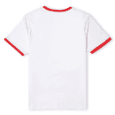 Matt Ferguson x Transformers 1986 Unisex Ringer T-Shirt - White/Red