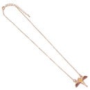 Kellica Harry Potter Rose Gold Plated Fawkes Necklace - Rose Gold