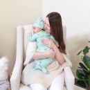 aden + anais™ Comfort Knit™ Knotted Gown + Hat Gift Set Jade (0-3 Months)