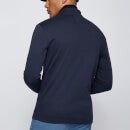 BOSS X Russell Athletic Men's Peron Long Sleeve Polo Shirt - Navy - L