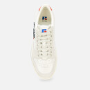 BOSS X Russell Athletic Men's Baltimore Tennis 02 Trainers - Open White - UK 7