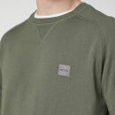 BOSS Orange Men's Westart 1 Crewneck Sweatshirt - Open Green - S