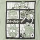 Camiseta unisex Monochrome Adventure de Rick and Morty - Limpiador ácido de menta