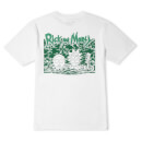 Rick and Morty Portal Heads Oversized Heavyweight T-Shirt - White