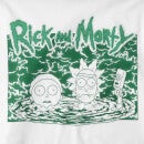 Camiseta extragrande de peso pesado Portal Heads de Rick and Morty - Blanco