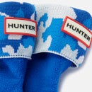 Hunter X Peppa Pig Kids' Boot Sock - Dragonfly Blue - UK 10-12 Kids