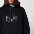 AMI Women's Paris Pullover Hoodie - Black - XS