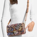 MICHAEL Michael Kors Women's Bradshaw Shoulder Bag Grafitti - Brown Multi