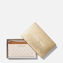 MICHAEL Michael Kors Women's Jet Set Slim Card Case - Vanilla/Acrn