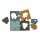 Liewood Bodil Puzzle - Dino Blue Multi Mix - One Size