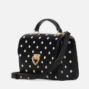 Kate Spade New York Women's Lovitt Dot Printed Leather – Top Handle Bag - Black Multi