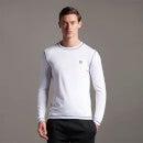 Contrast Seams Baselayer - White