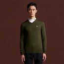 Golf V Neck Pullover - Cactus Green