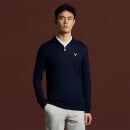 Core 1/4 Zip Merino Mix - Navy