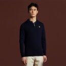 Ayr 1/4 Zip Merino Pullover - Navy