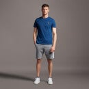 Side Panel Sweat Shorts - Mid Grey Marl