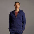 Zip Through Hoodie - Navy