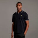 Casuals Tipped Polo Shirt - Jet Black