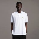 Branded Ringer Polo - White