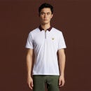Sports Zipped Polo - White