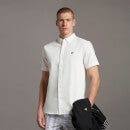 Washed Denim SS shirt - ECRU