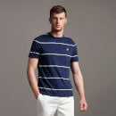 Wide Stripe T-shirt - Navy