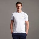 Contrast Seams Tee - White