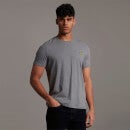 Plain T-Shirt - Mid Grey Marl
