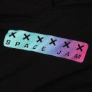 Space Jam Gradient Women's Cropped Hoodie - Black