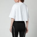 MSGM ActiveWomen's Crop T-Shirt - Optical White
