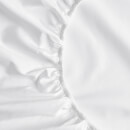 ESPA White 100% Egyptian Cotton Fitted Sheet - Double