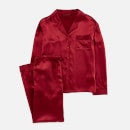 ESPA Silk Pyjamas - Claret Rose - XS
